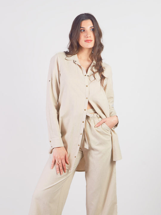 VENICE - LONG SHIRT BLOUSE