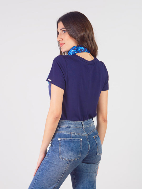 FIONA - BLUSA MANGA CORTA SEDOSA