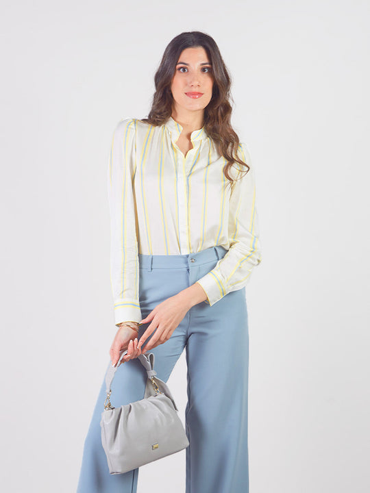 MIRTA - LONG SLEEVE SHIRT BLOUSE