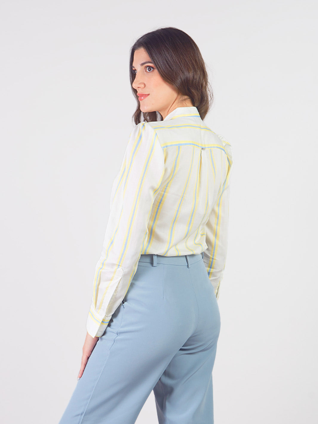 MIRTA - LONG SLEEVE SHIRT BLOUSE