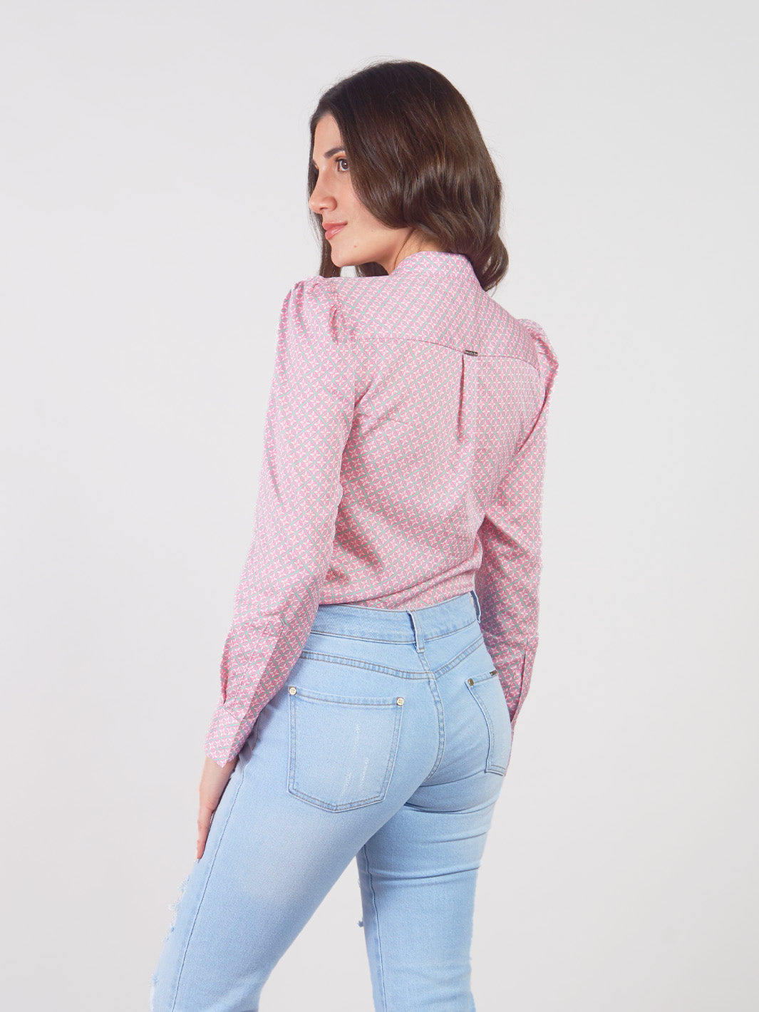 MIRTA - LONG SLEEVE SHIRT BLOUSE