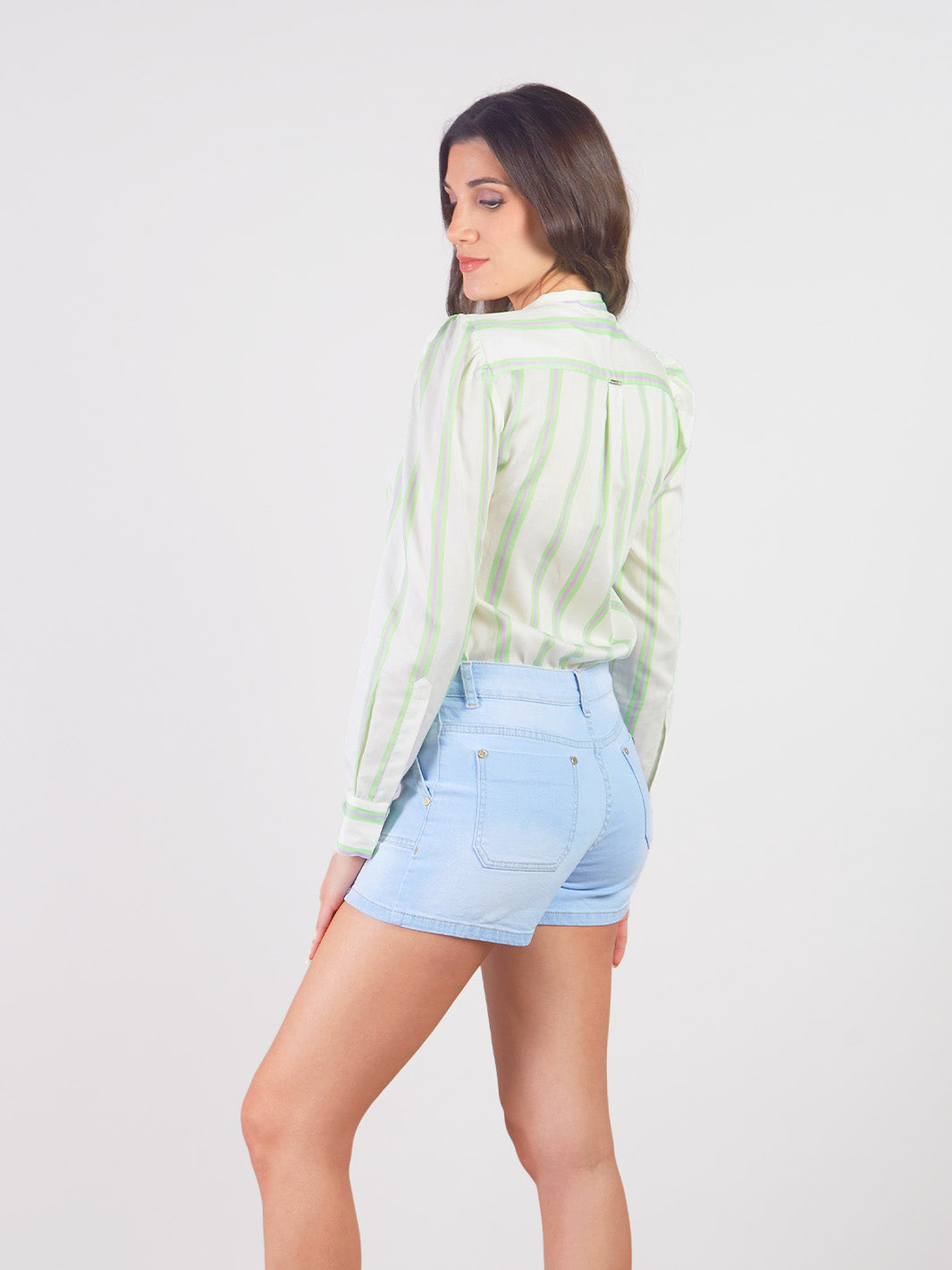 MIRTA - LONG SLEEVE SHIRT BLOUSE