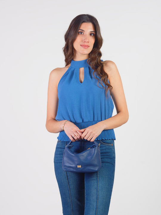 ORBETTA - HALTER BLOUSE