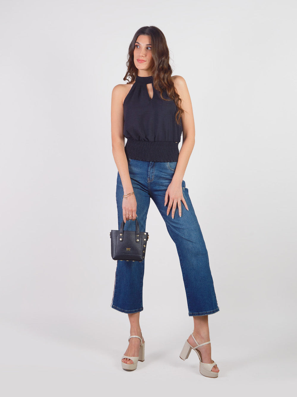 ORBETTA - BLUSA HALTER