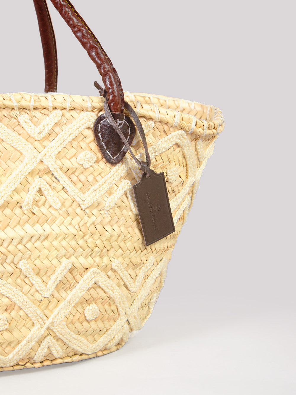 ADALINA - HANDMADE BAG WITH GEOMETRIC DESIGN