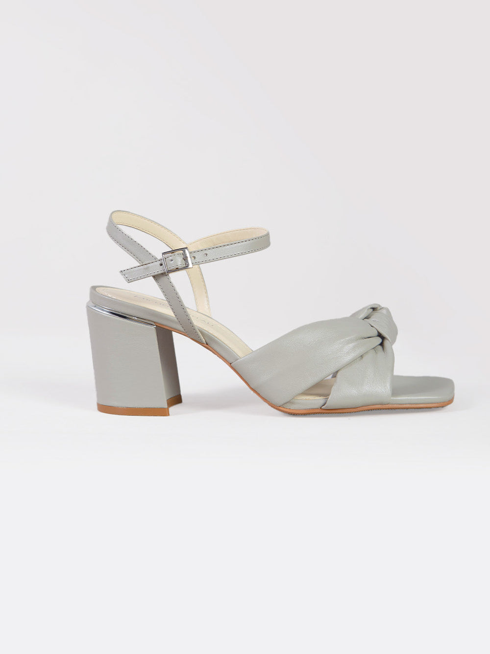 ELIANA - LEATHER SANDALS WITH KNOT