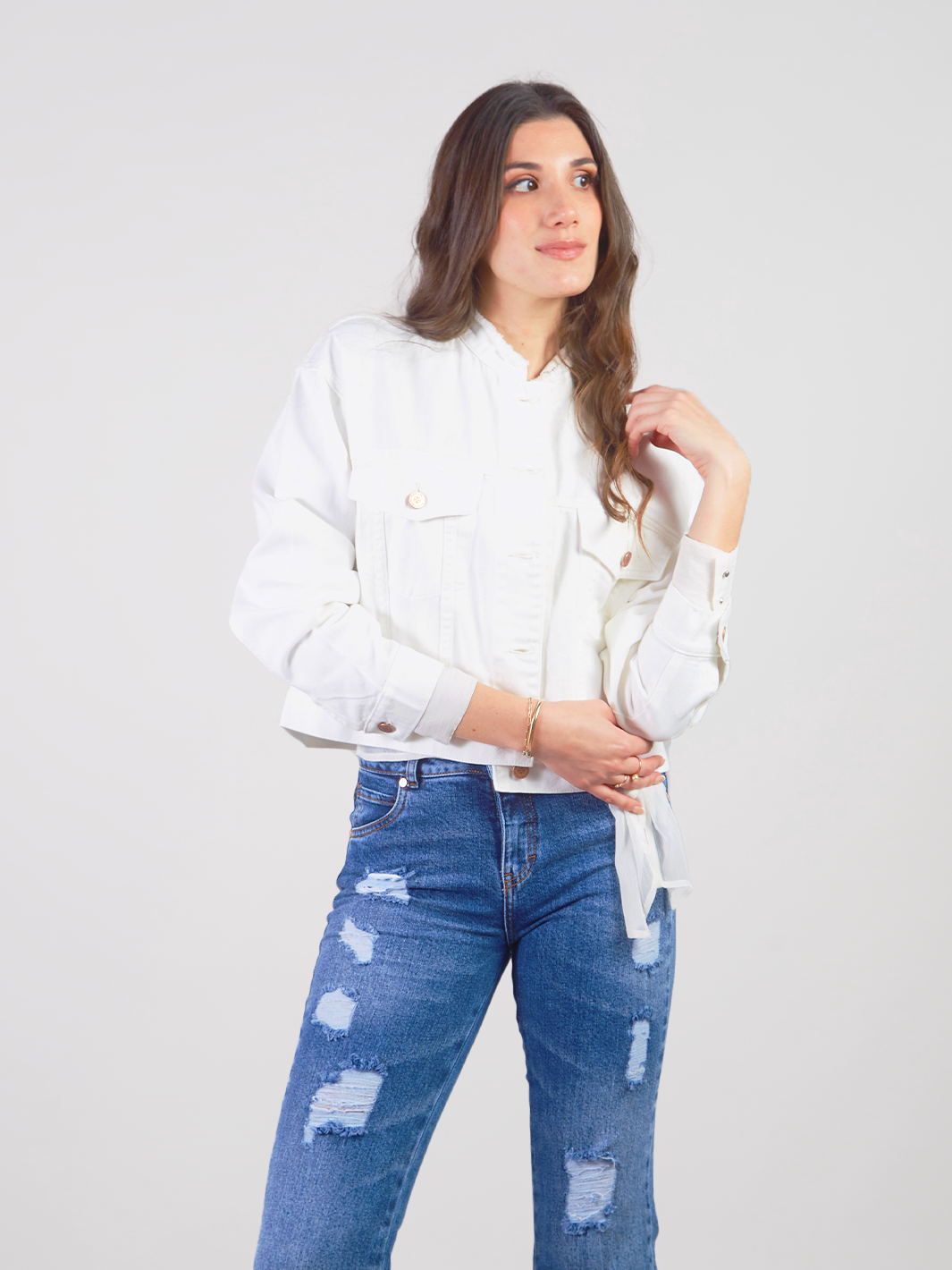 Casaca Denim Oversize Teresa