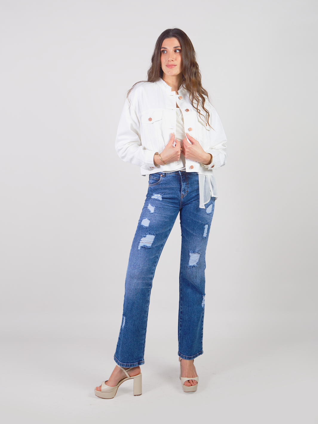 Casaca Denim Oversize Teresa