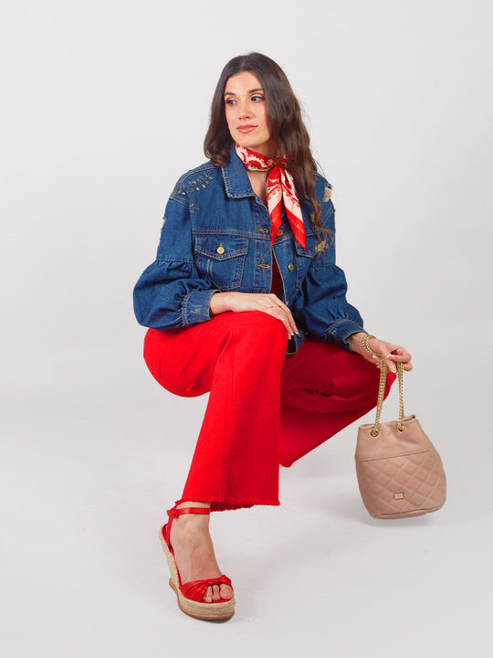 Casaca Denim Oversize Vanessa