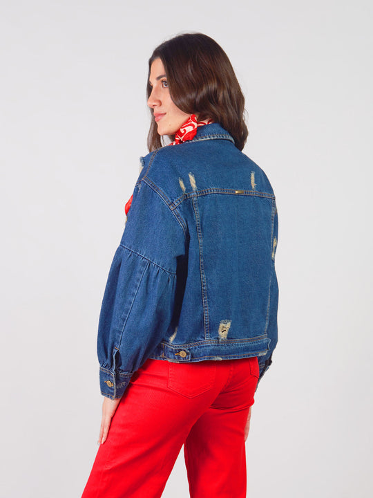 Casaca Denim Oversize Vanessa