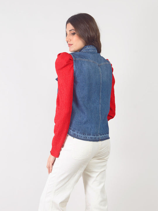 Chaleco Denim Lara