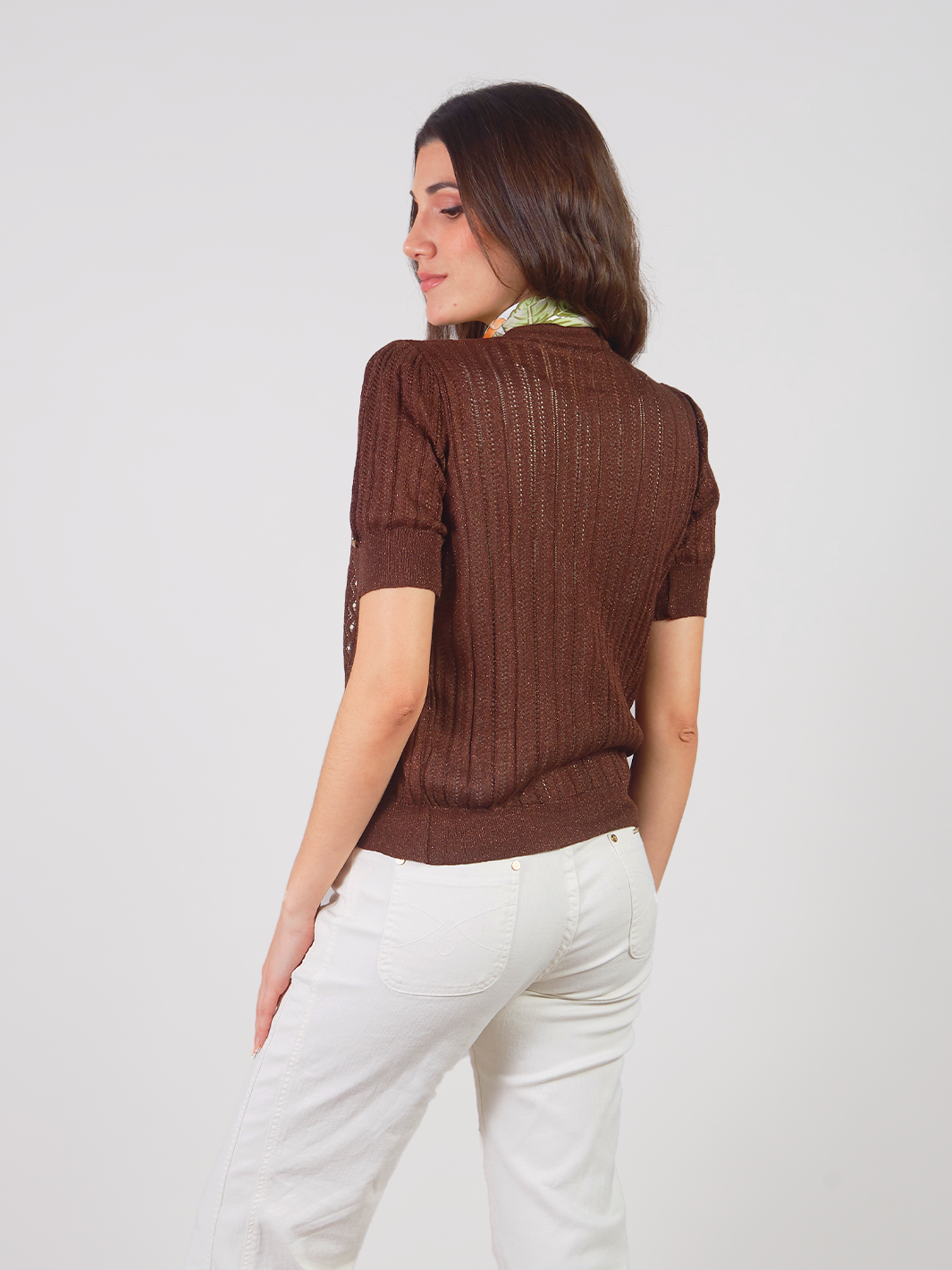 MAGDALENA - SHORT SLEEVE CARDIGAN