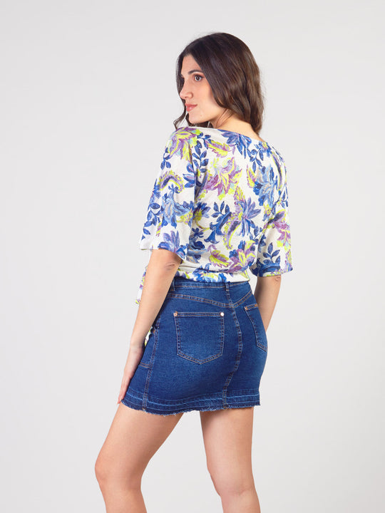 KALINA - FALDA CORTA DENIM