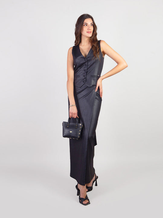 SARA - FALDA MAXI STRETCH