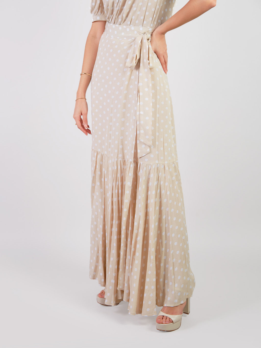 TIZIANA - LONG WRAP SKIRT