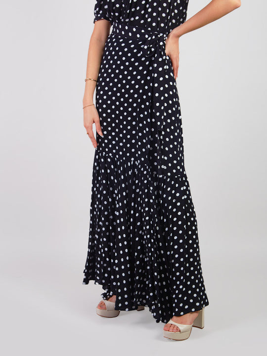 TIZIANA - LONG WRAP SKIRT