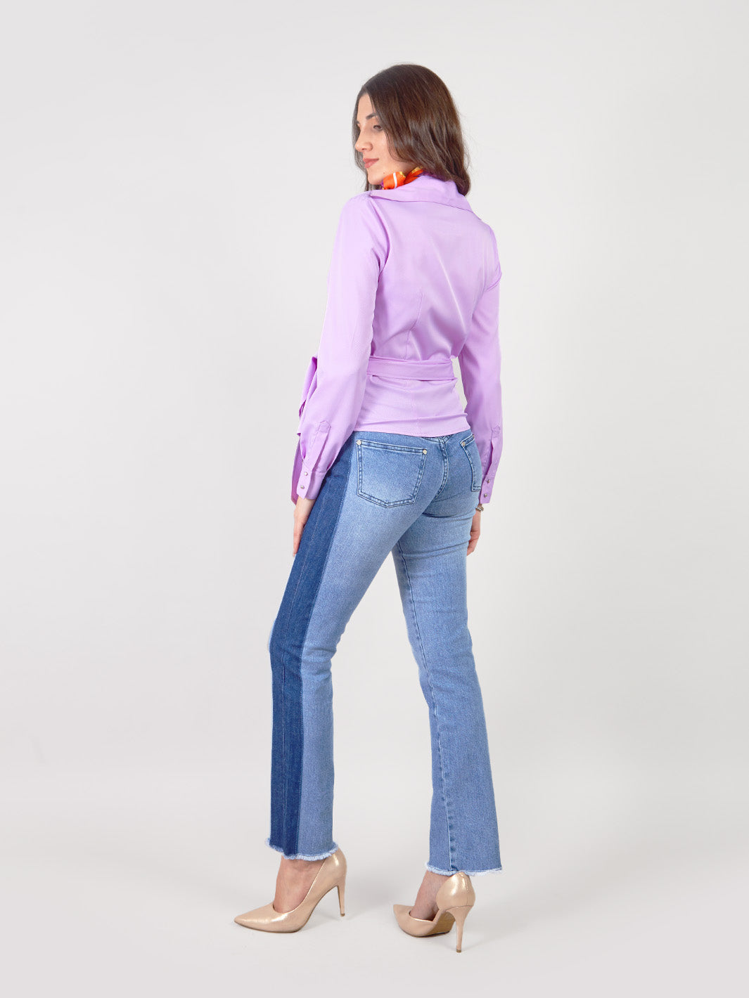 VERA - PANTALÓN DENIM CORTE RECTO