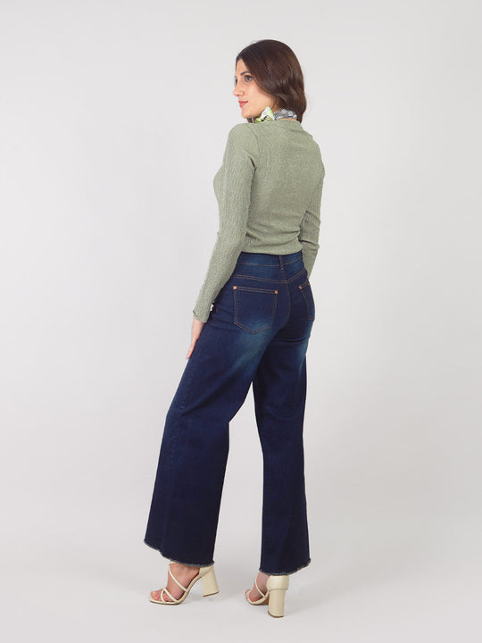 Pantalón Palazzo Denim Lari