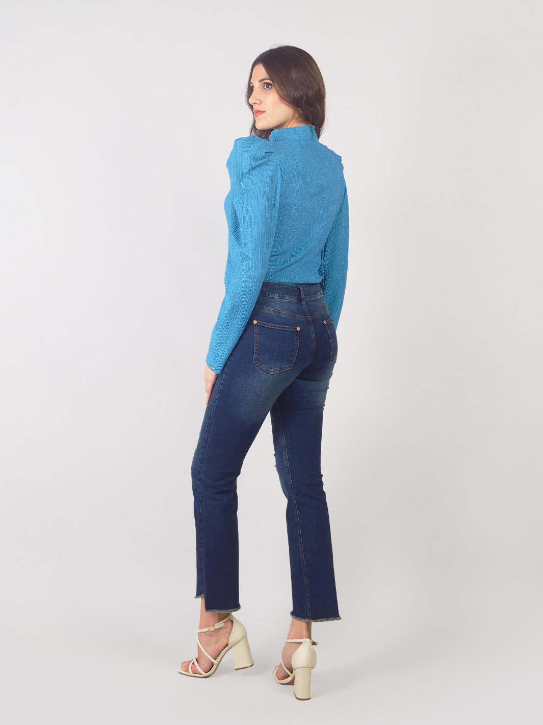 ROSSIN - PANTALÓN DENIM CORTE RECTO