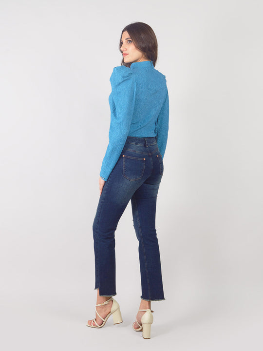 ROSSIN - STRAIGHT FIT DENIM PANTS