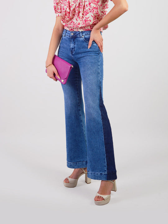 LÍA - STRAIGHT FIT DENIM PANTS