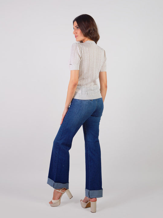 Dalia Denim Palazzo Pants