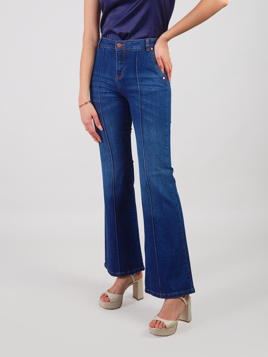 LUCIANA - DENIM PANTS