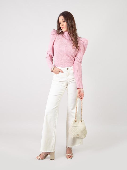 ERIKA - PANTALÓN DENIM PALAZZO