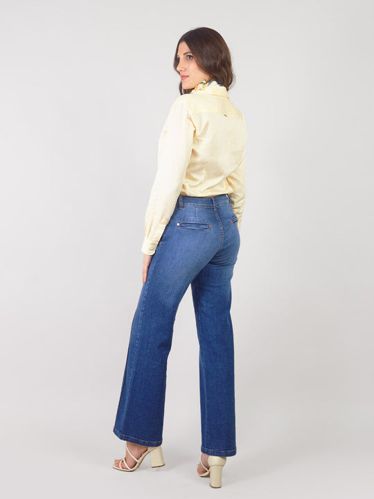 SELI - STRAIGHT FIT DENIM PANTS