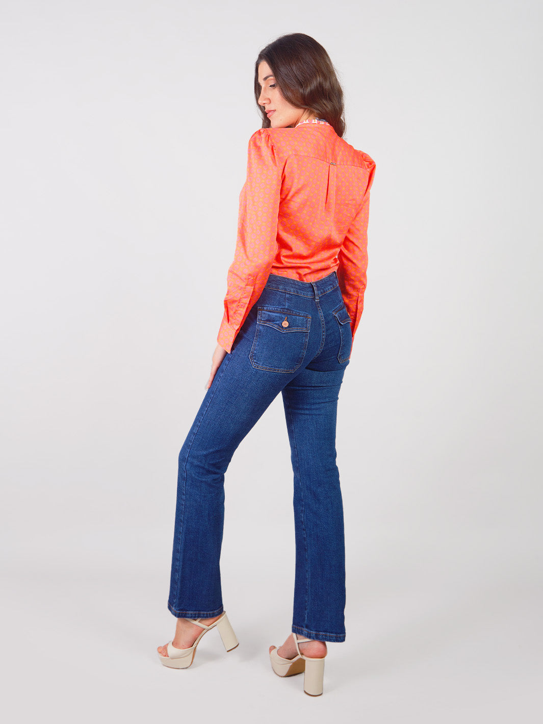 FÁTIMA - PANTALÓN DENIM CORTE RECTO