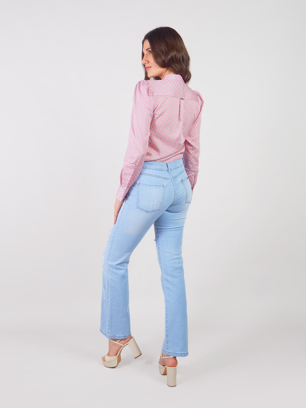 SANDRA - STRAIGHT FIT DENIM PANTS