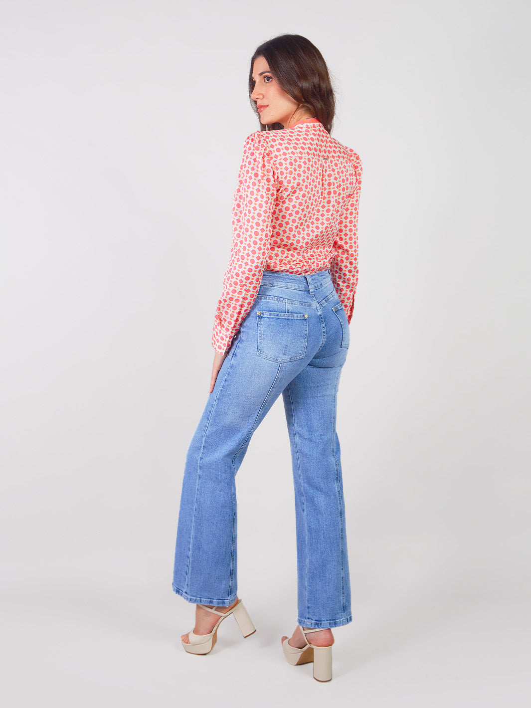 MANUELA - PANTALÓN DENIM CORTE RECTO