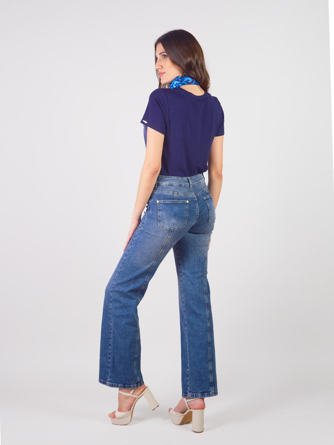 MANUELA - STRAIGHT FIT DENIM PANTS