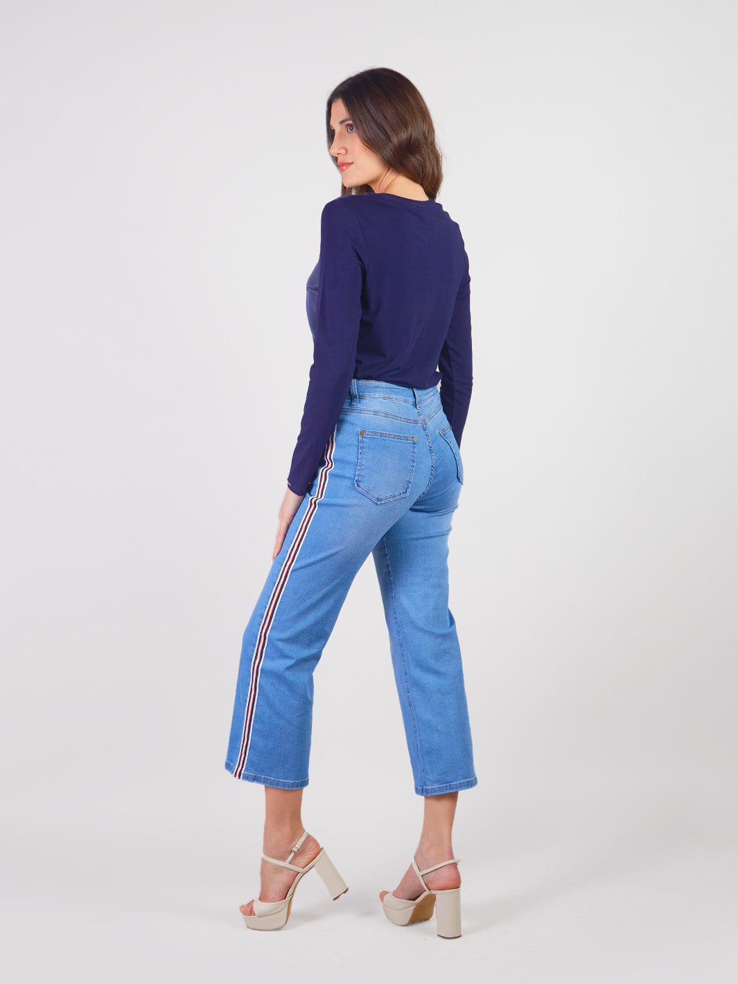 ANNETTA - STRAIGHT FIT DENIM PANTS