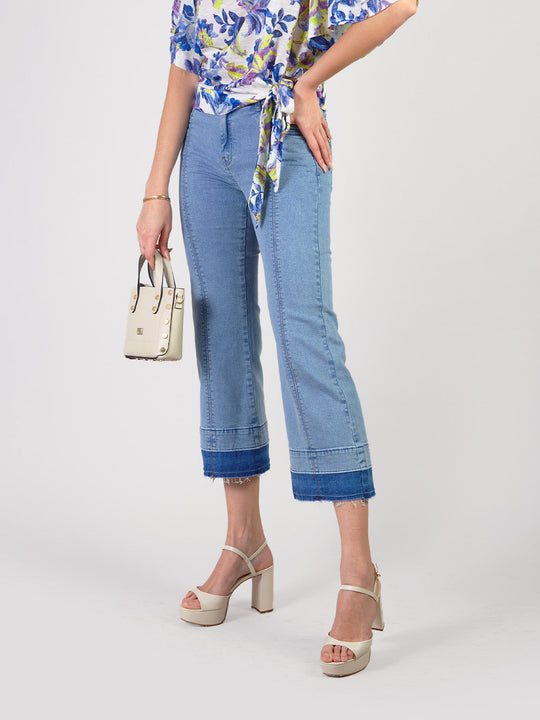 KAELI - STRAIGHT FIT DENIM PANTS