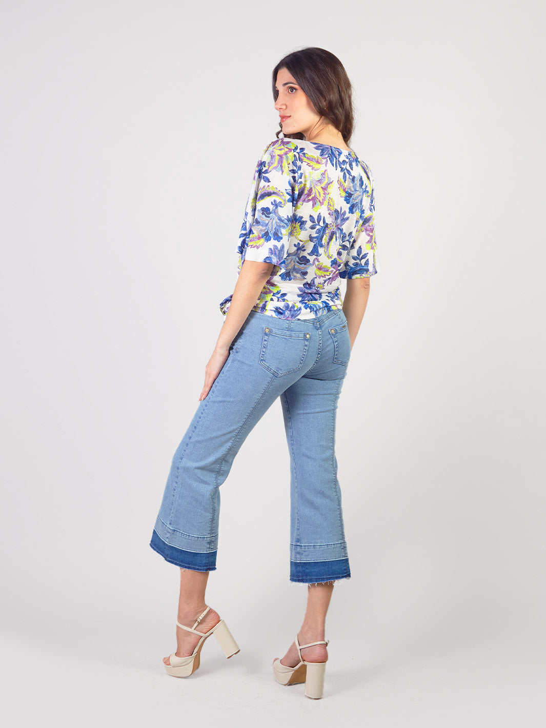 KAELI - PANTALÓN DENIM CORTE RECTO