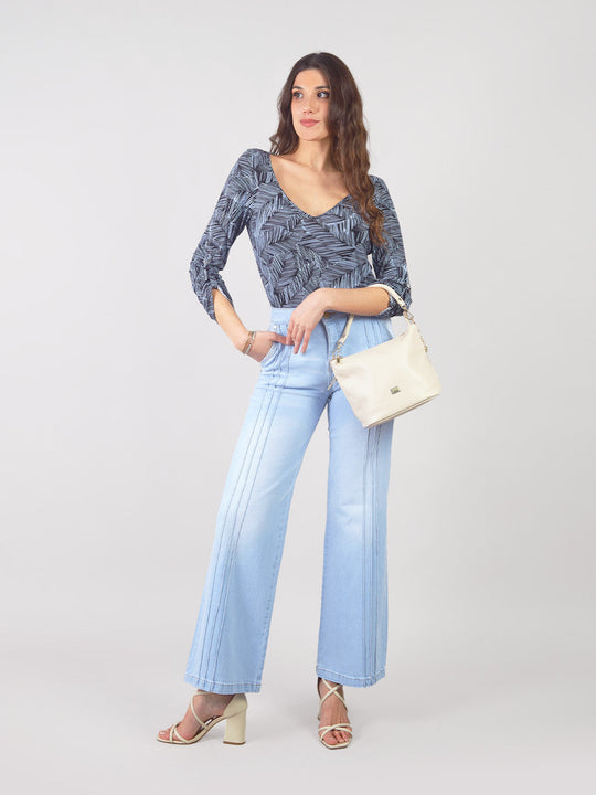 SELI - STRAIGHT FIT DENIM PANTS