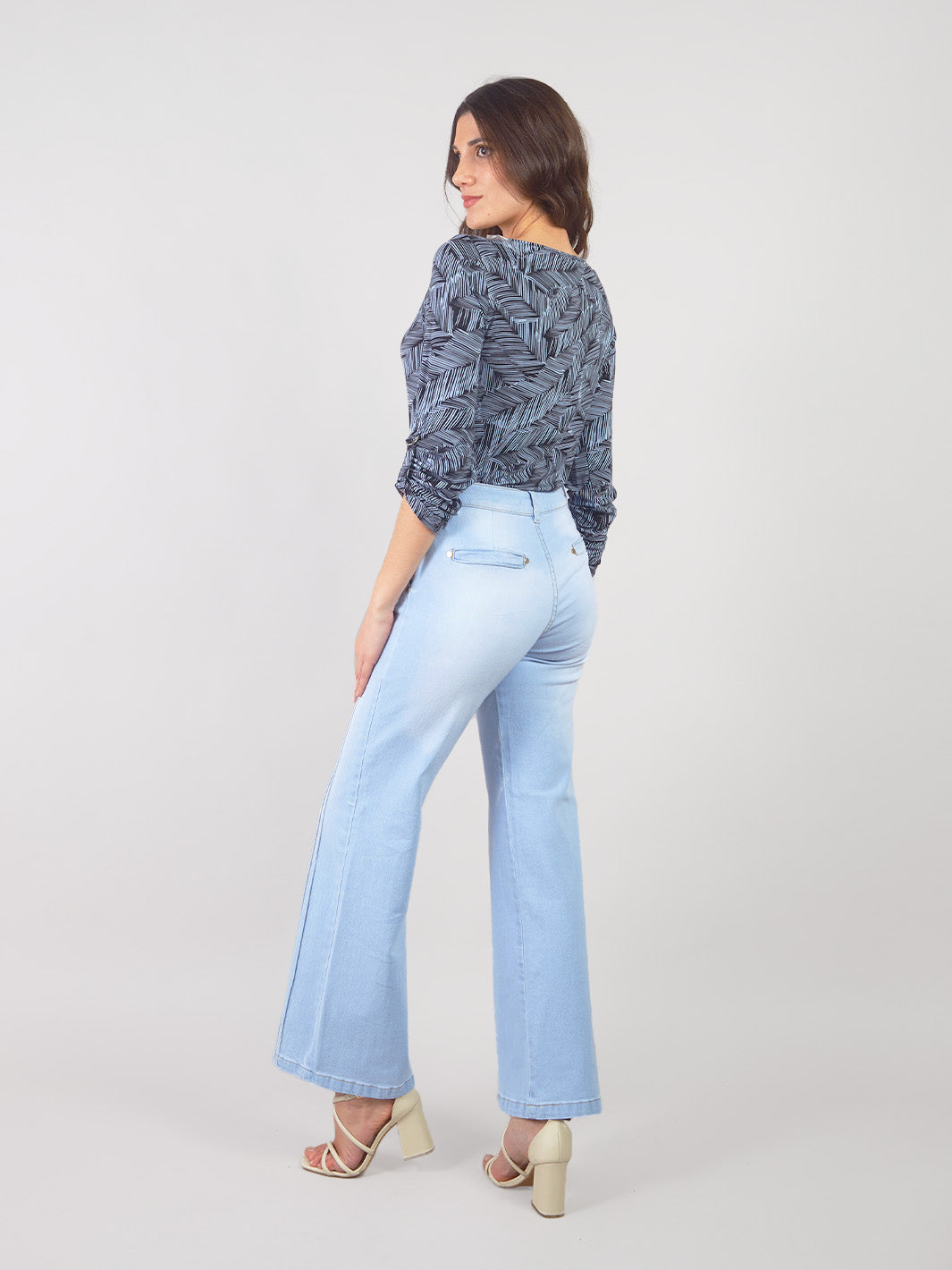 Pantalón Corte Recto Denim Seli