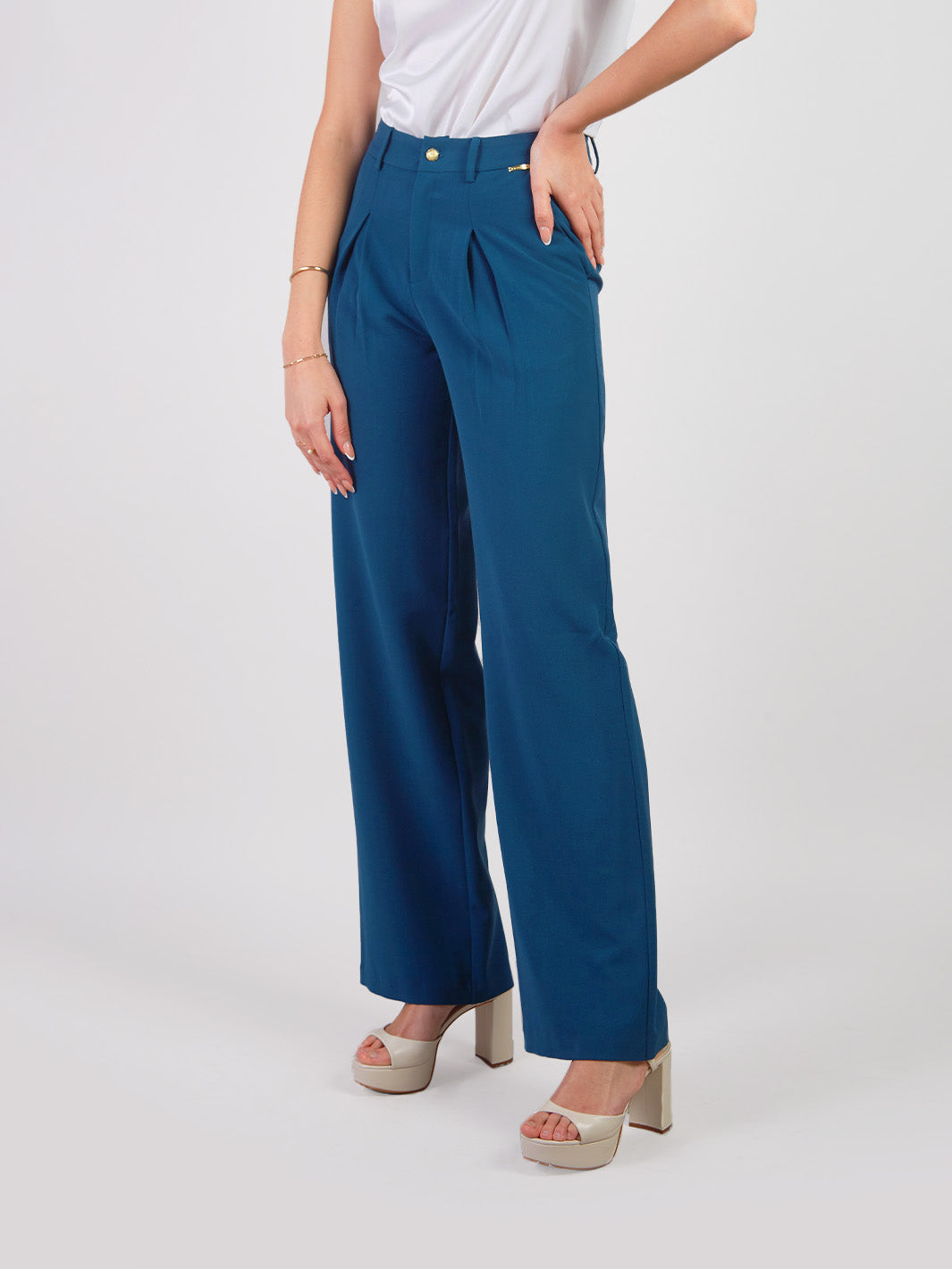 ISELLA - PANTALÓN SEMI PALAZZO