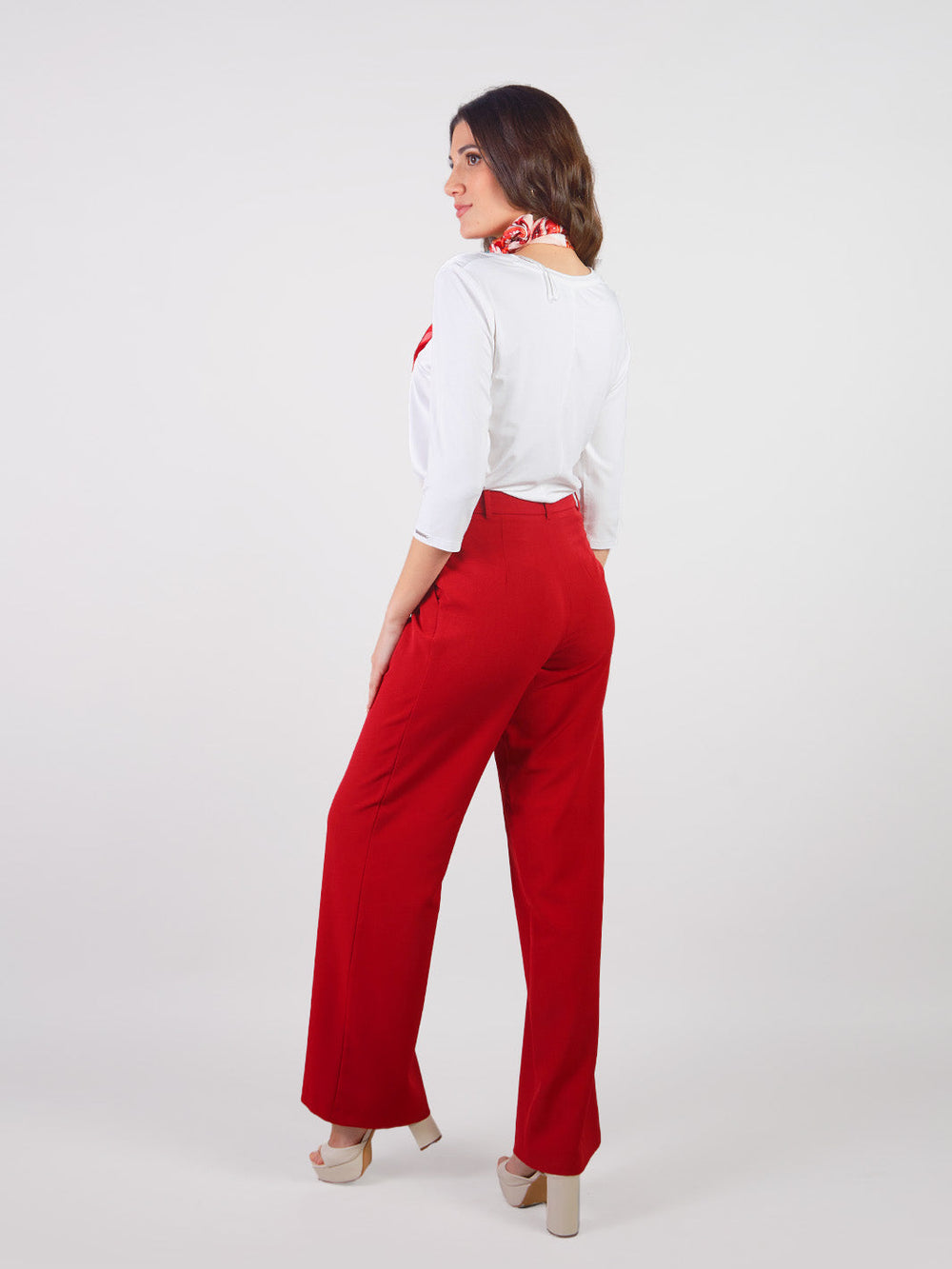 ISELLA - PANTALÓN SEMI PALAZZO