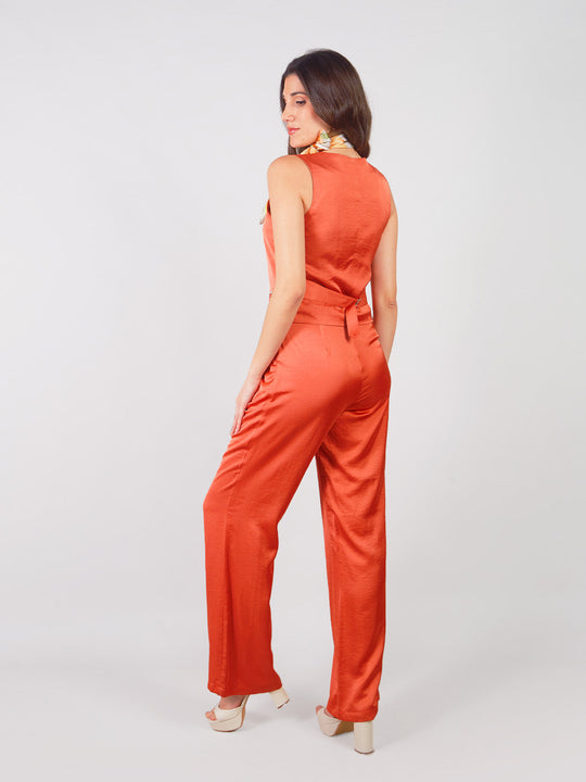 AITANA - SILKY STRAIGHT PANTS