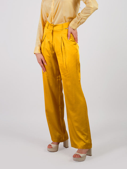 AITANA - SILKY STRAIGHT PANTS