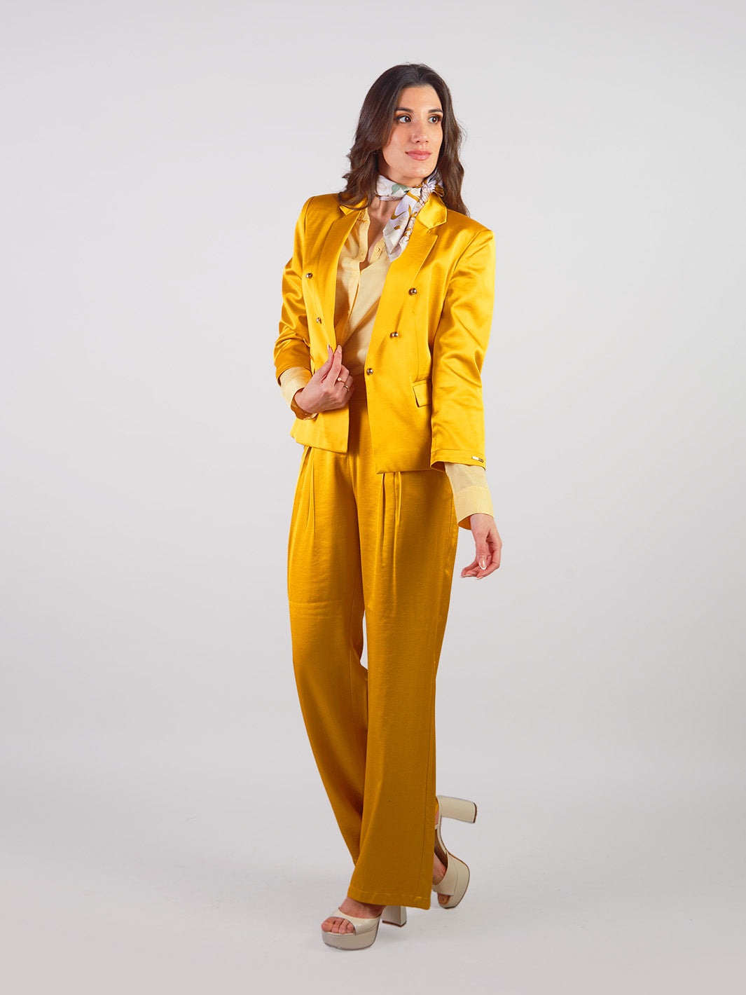 Aitana Silky Straight Trousers