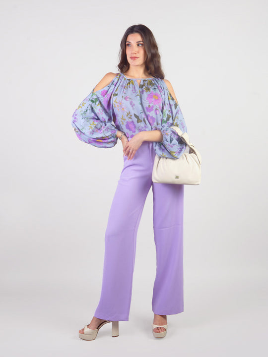 SIBEL - ELEGANT STRAIGHT FIT PANTS