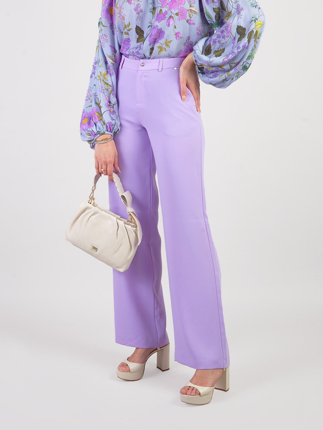 SIBEL - ELEGANT STRAIGHT FIT PANTS