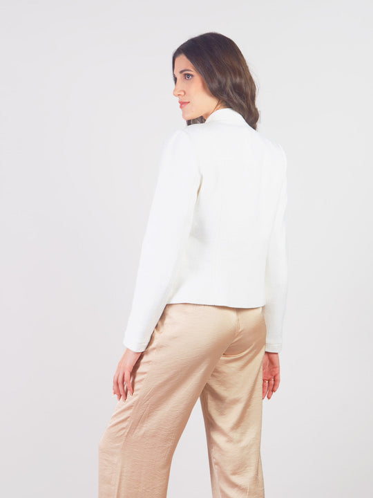 AMBROSIA - JACKET WITH NERÚ NECK