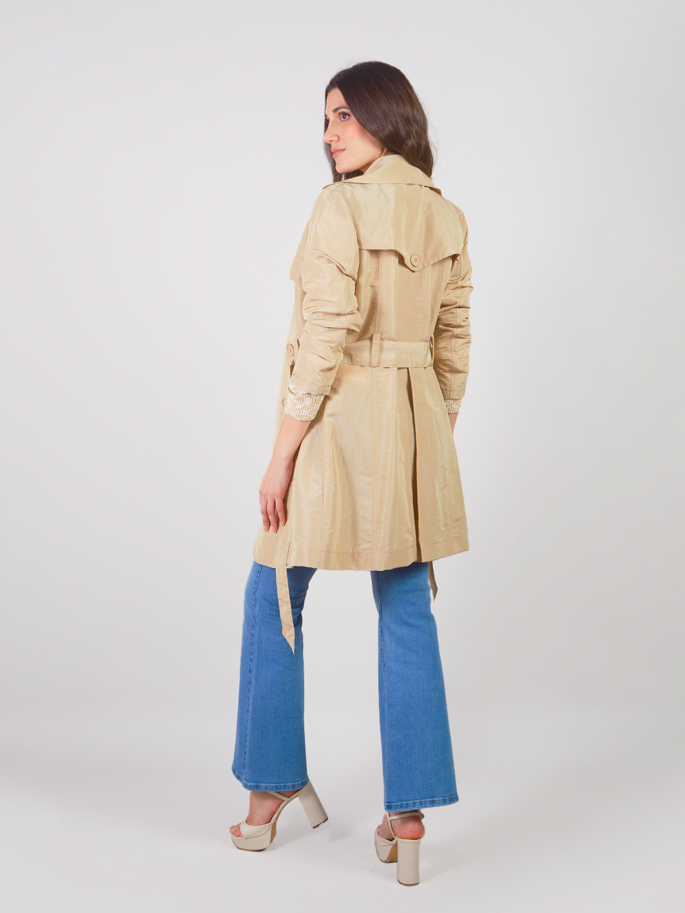 Classic Short Lark Trench Coat