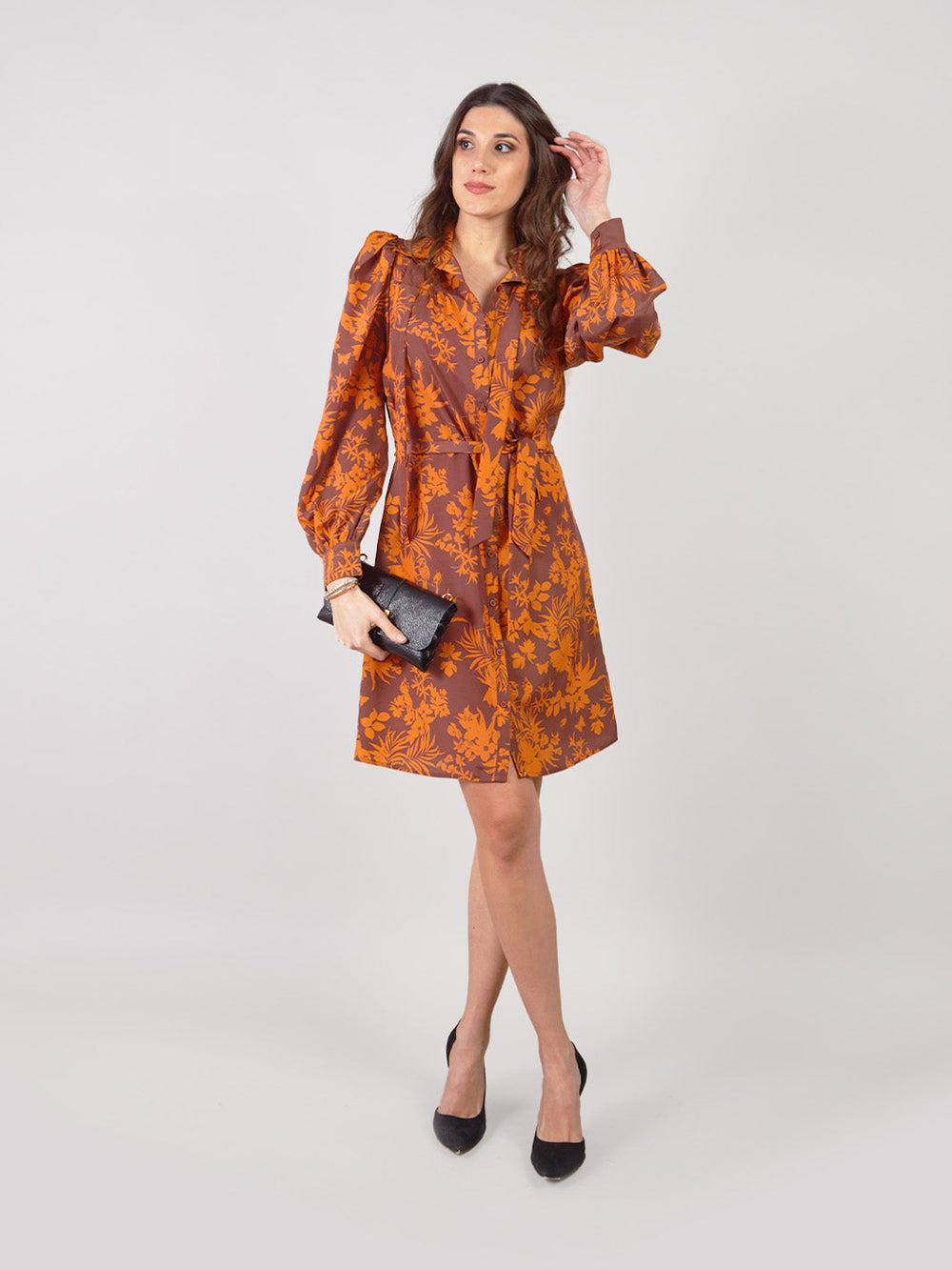 VEGA - LONG SLEEVE SHIRT DRESS