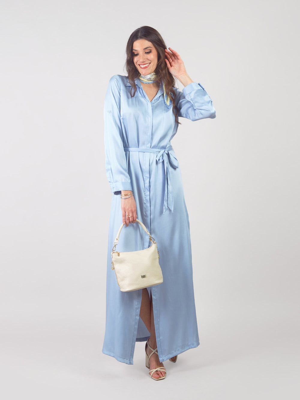 ALBA - MAXI SHIRT DRESS