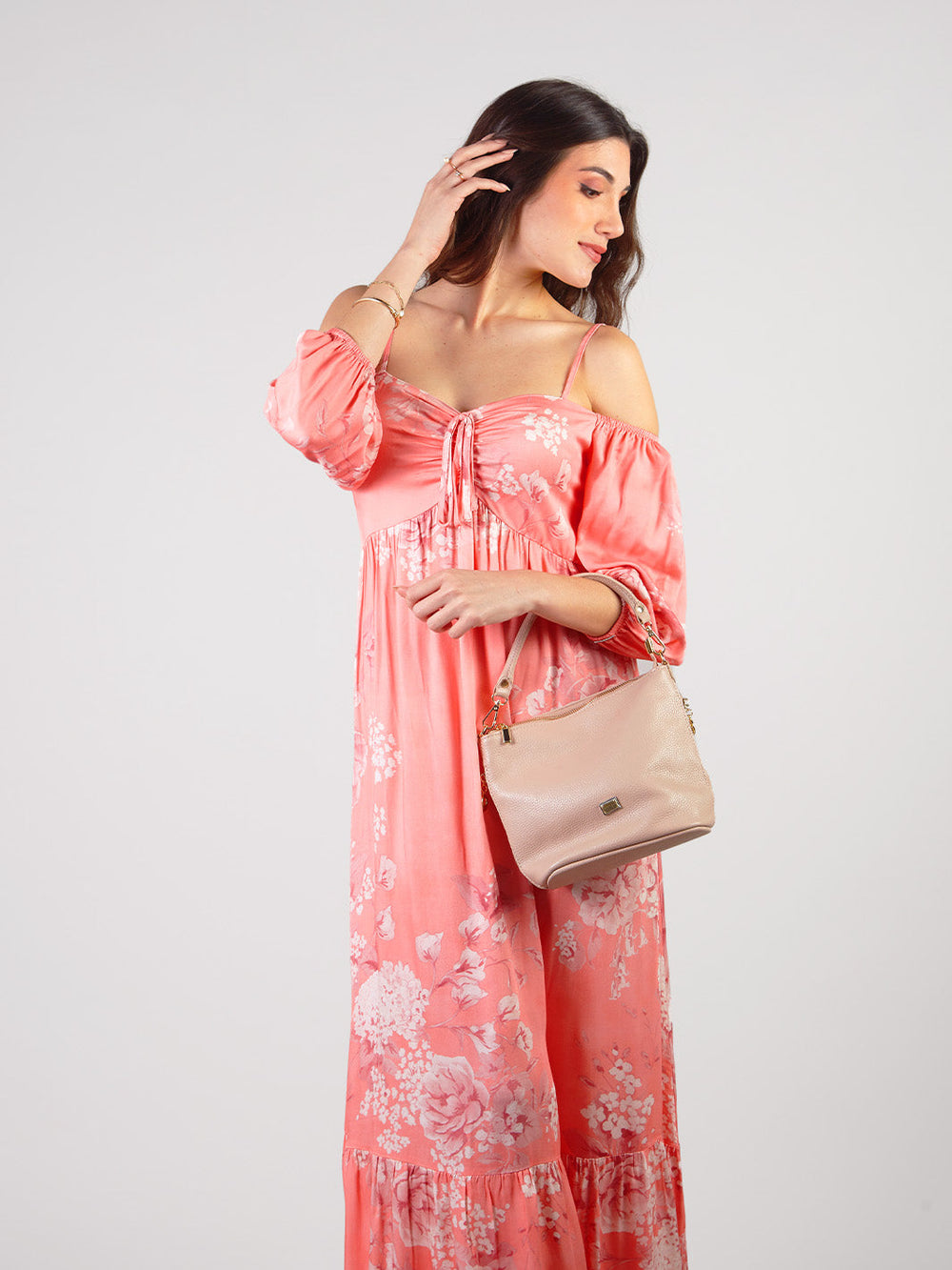 MARLENE - LONG OFF-SHOULDER DRESS